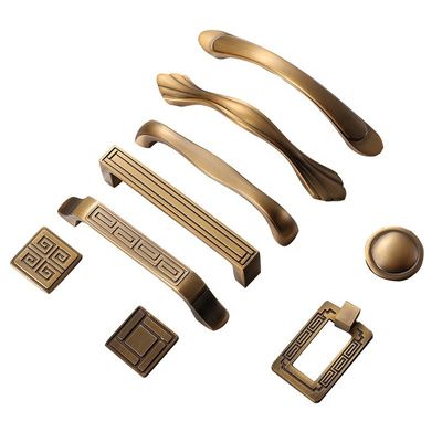 Gepersonaliseerde Dacromet metalen handgreep voor deuren of kasten 0,5 mm-25 mm Dikte Langdurig