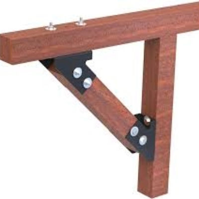 ISO9001 2008/CE/ROHS/ISO/TS 16949 2000 Op maat gemaakte stalen houten aansluiting voor hout