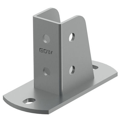 Op maat gemaakte metalen connectorpostbasisbeugel met een doorlooptijd van 15-25 werkdagen