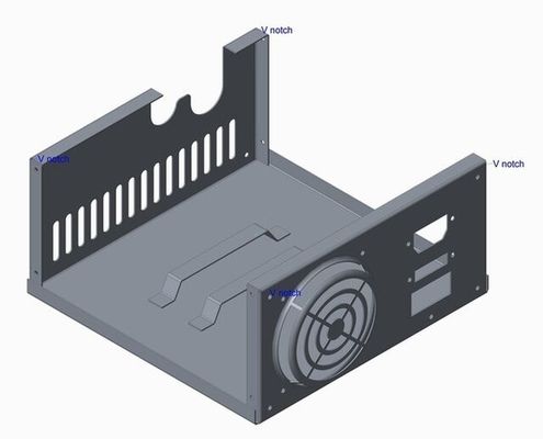 Op maat gemaakte plaatmetalen metalen doos polijstproces en meer voor perfecte resultaten