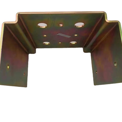 Poetsproces Kleurgeplatte plaat metalen plaat Metalen stempende onderdelen voor witte afwerking