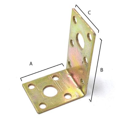 Koolstofstaal roestvrij staal beugel Meubels op maat Bevestiging accessoires Metalen onderdelen