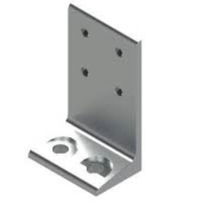 Floor Mount Base Plate Op maat gemaakte staal en roestvrij staal voor CNC-bewerking