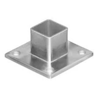 Floor Mount Base Plate Op maat gemaakte staal en roestvrij staal voor CNC-bewerking