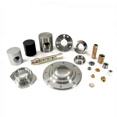 Custom CNC Machining Precision Auto Parts met Power Coated Finish en Punching