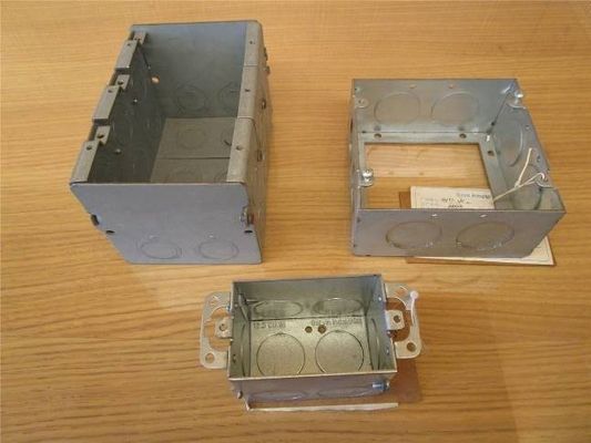 Metalen plaatdoos op maat met vormproces en andere structuur