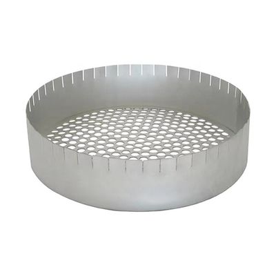Stempelbuigingen met geperforeerde metalen schelpen Kleine bestelling aanvaard voor lasersnijdiensten