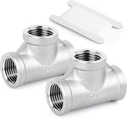 Aluminiummateriaal roestvrij staal 304 buisverbinding voor verschillende maten in Nanfeng