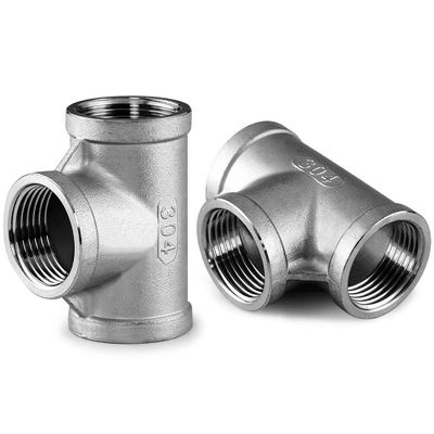 Aluminiummateriaal roestvrij staal 304 buisverbinding voor verschillende maten in Nanfeng