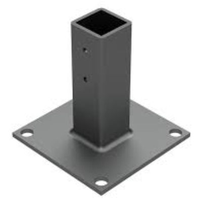 Hardware Op maat gemaakte stalen en roestvrijstalen vloer montage basisplaat voor uw bedrijf