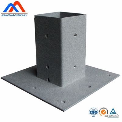 Professionele op maat gemaakte metalen basis met zwart polijsten van hardwareproducten