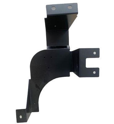 0.5mm-25mm Dikte Carbon Steel Zwart Metalen Muurbeugel door Nanfeng Aanpassing