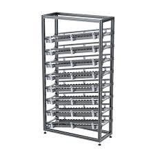 Maximaliseer uw opslagcapaciteit met aanpasbare aluminium-buisloze opslagruimte